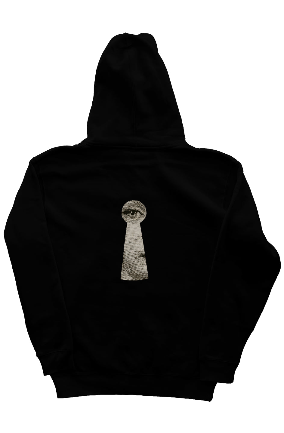 independent heavyweight pullover hoodie-Back of Hoodie